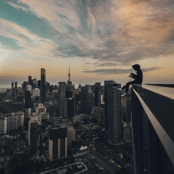 Sunset outdoors in United States